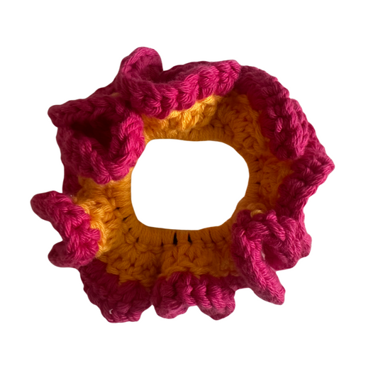 scrunchie GELB PINK