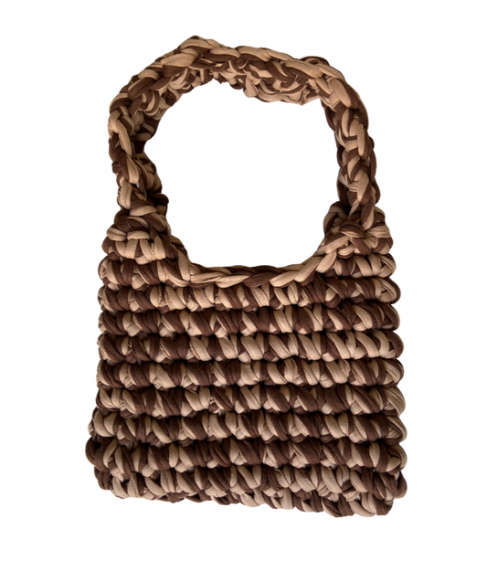 shoulder bag BROWN