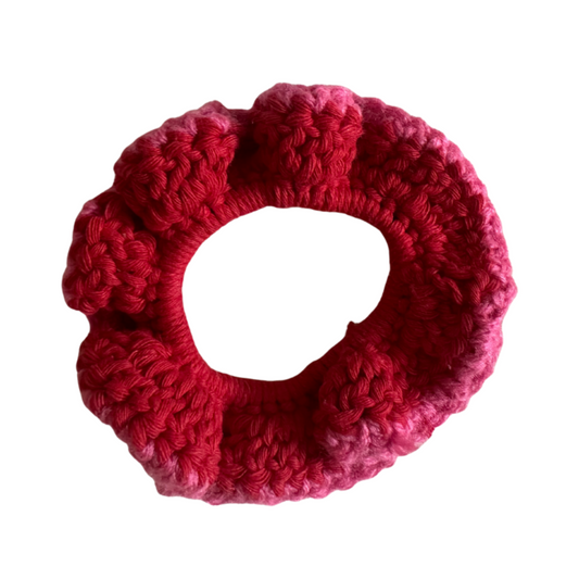 scrunchie ROT PINK mini