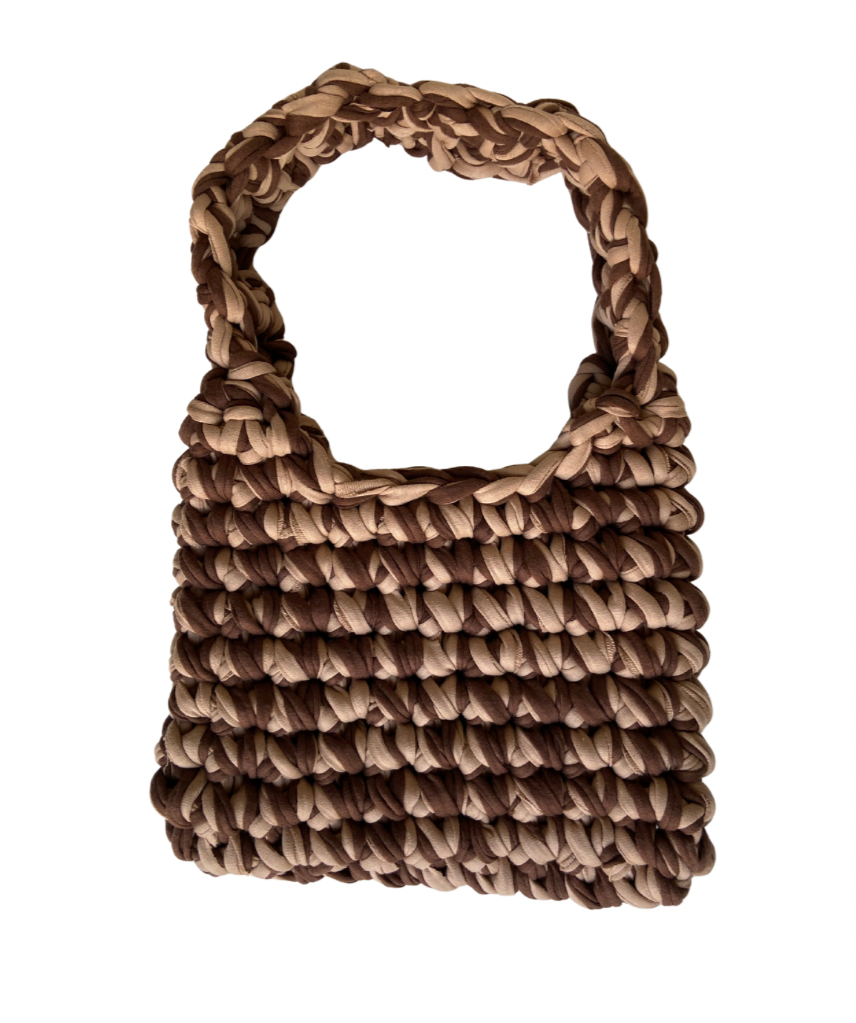 shoulder bag BROWN