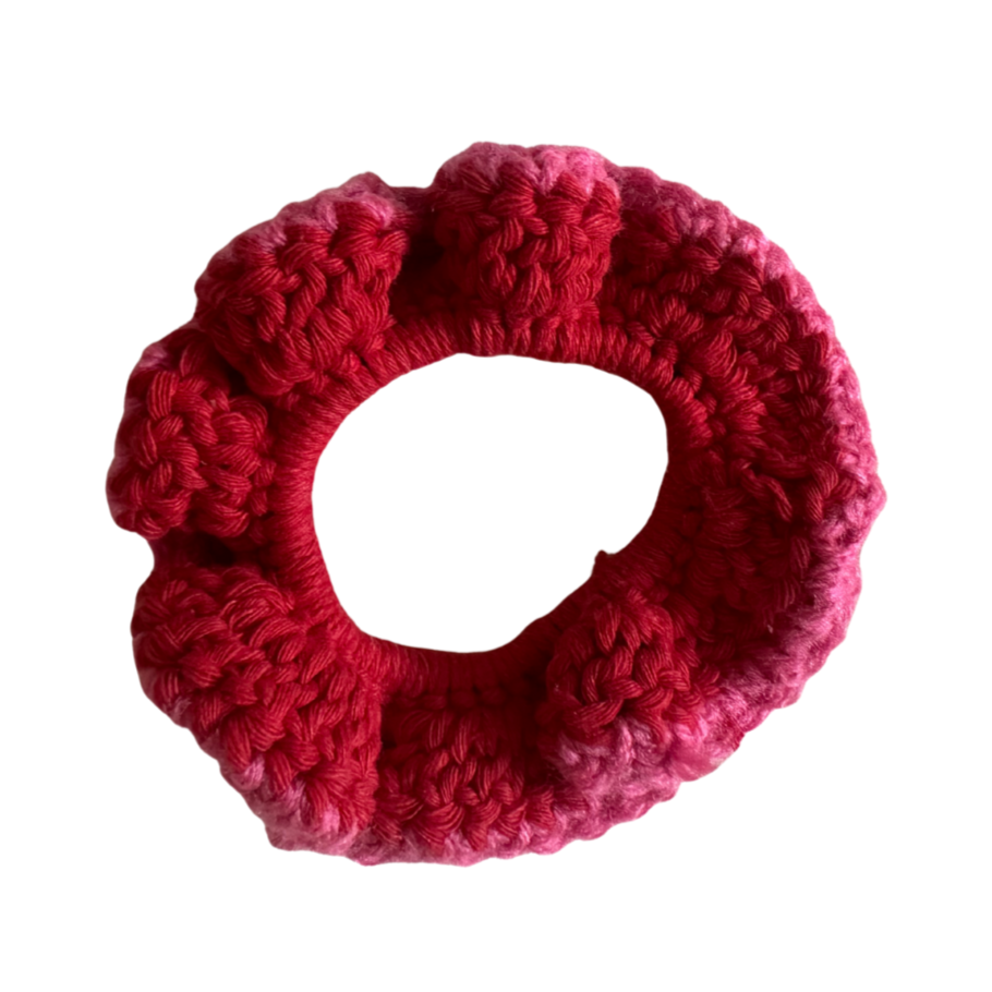 scrunchie ROT PINK mini